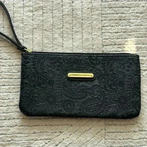 stone mountain Embossed Paisley Wristlet - Picture 1 of 7
